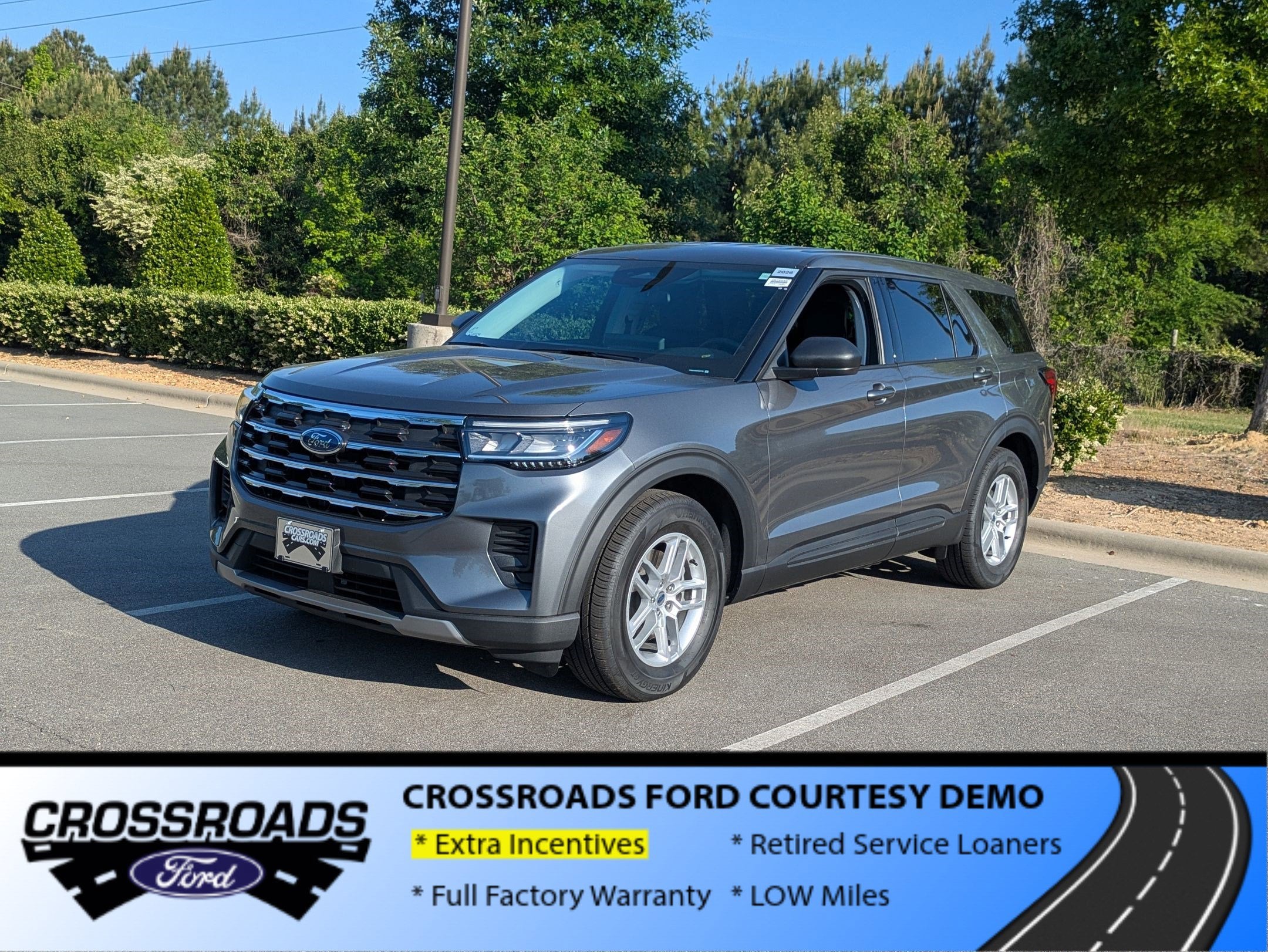 2026 Ford Explorer Active w/100A Pkg - Crossroads Courtesy Demo