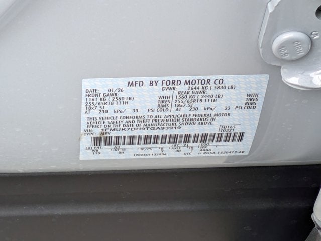 2026 Ford Explorer Active w/200A Pkg