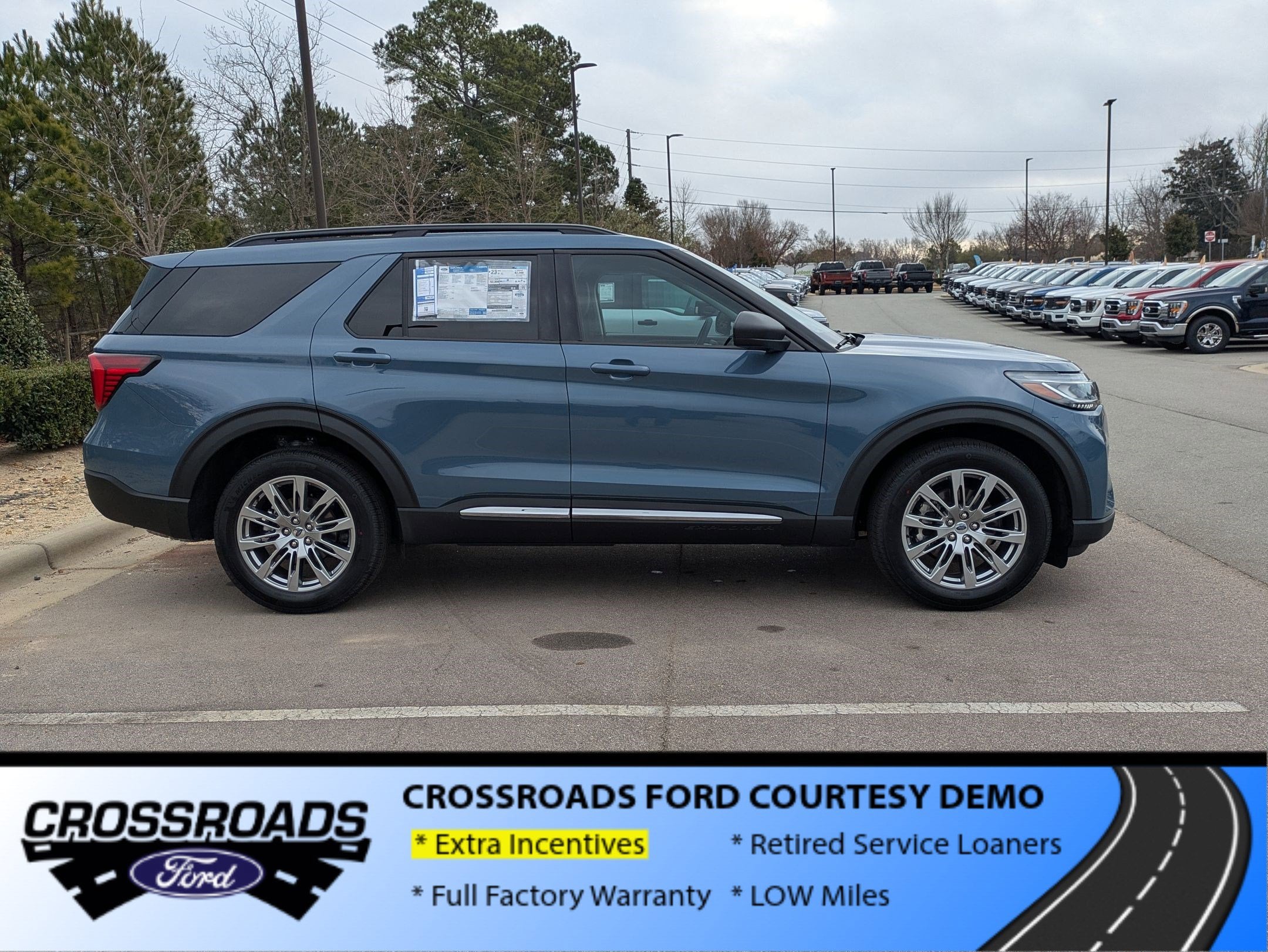 2025 Ford Explorer Active - Crossroads Courtesy Demo