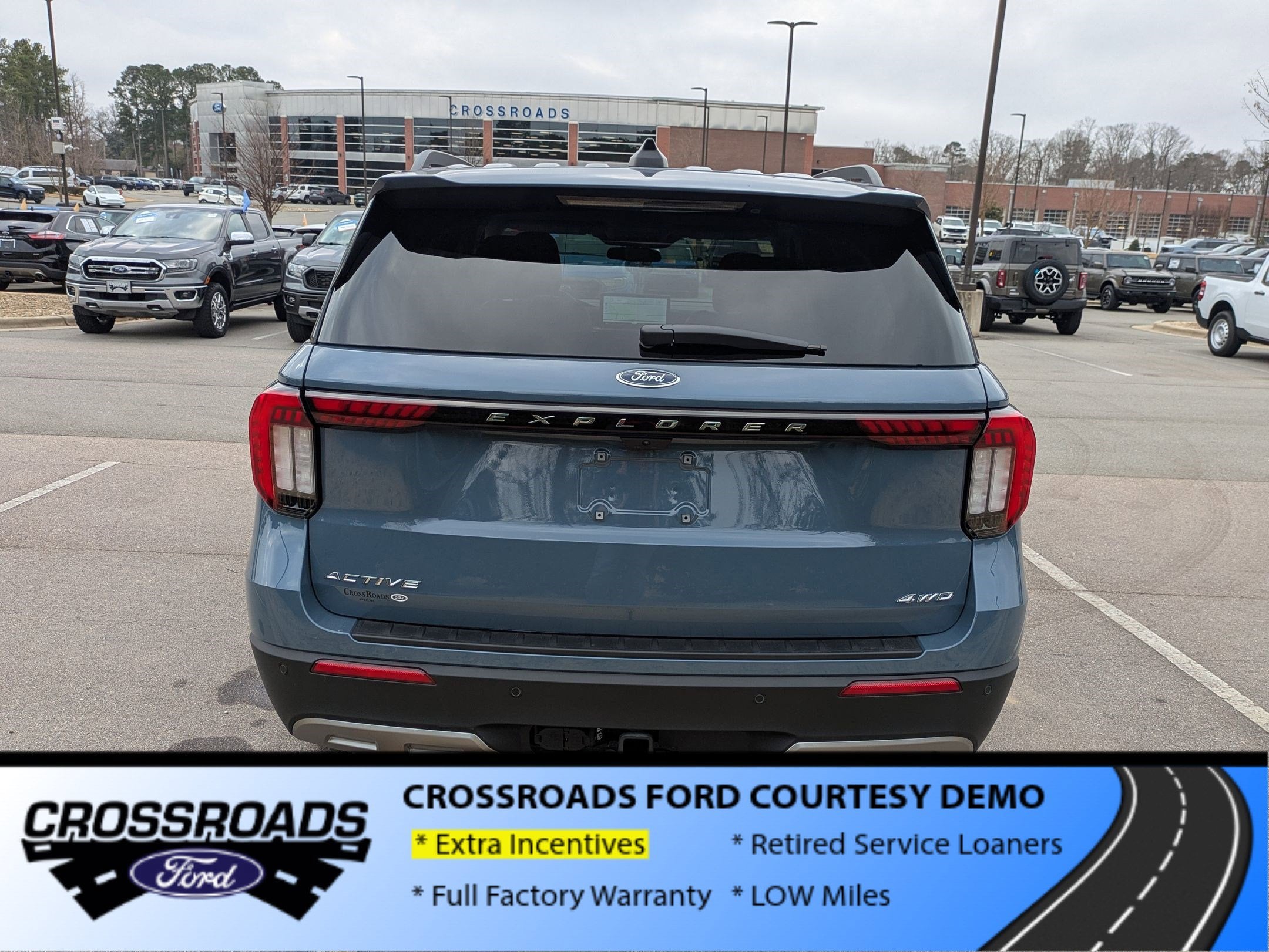 2025 Ford Explorer Active - Crossroads Courtesy Demo