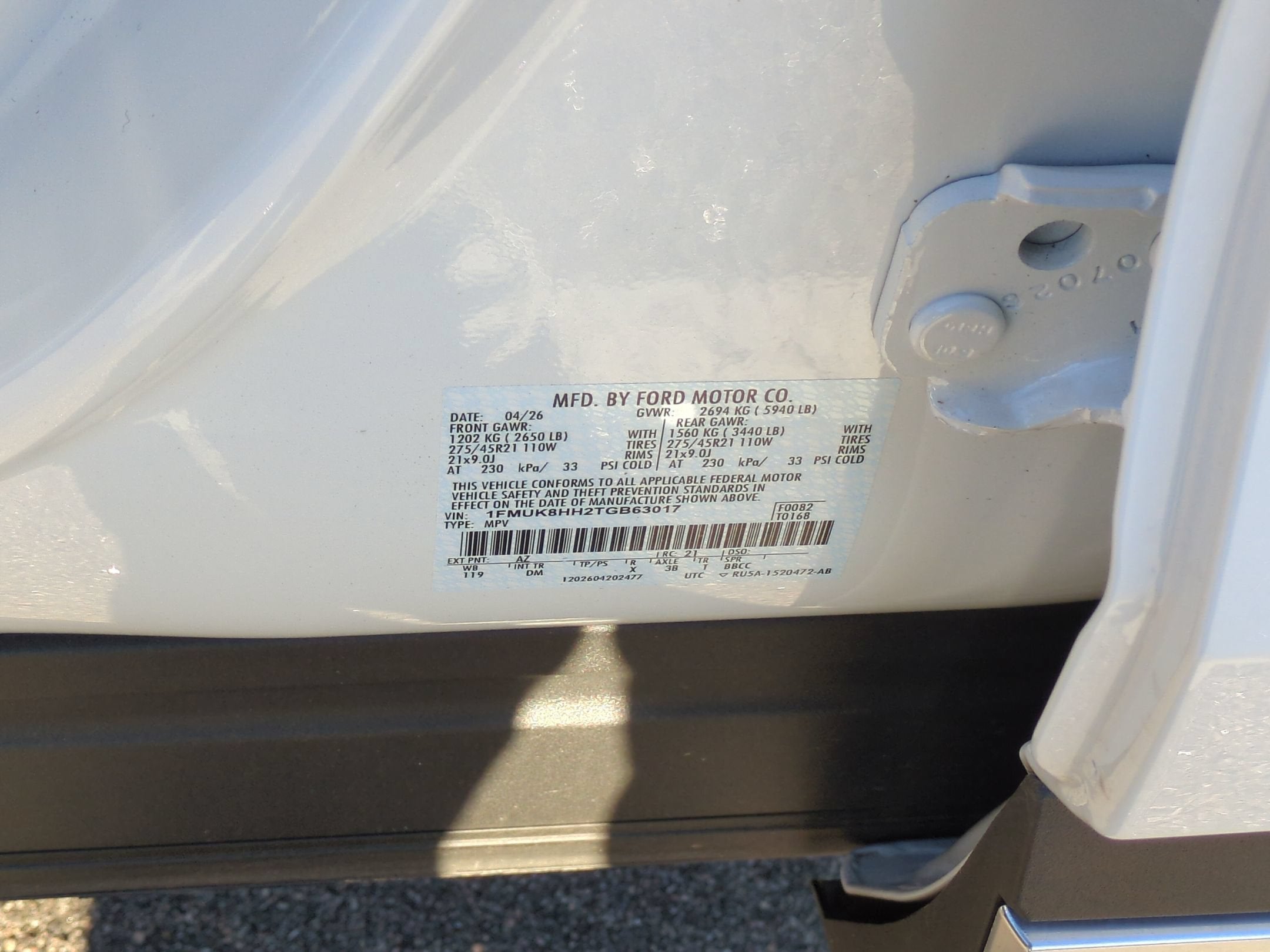 2026 Ford Explorer Platinum