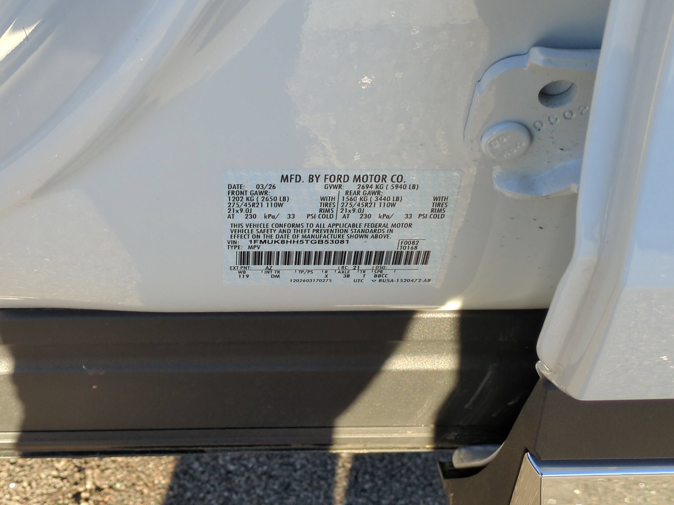 2026 Ford Explorer Platinum