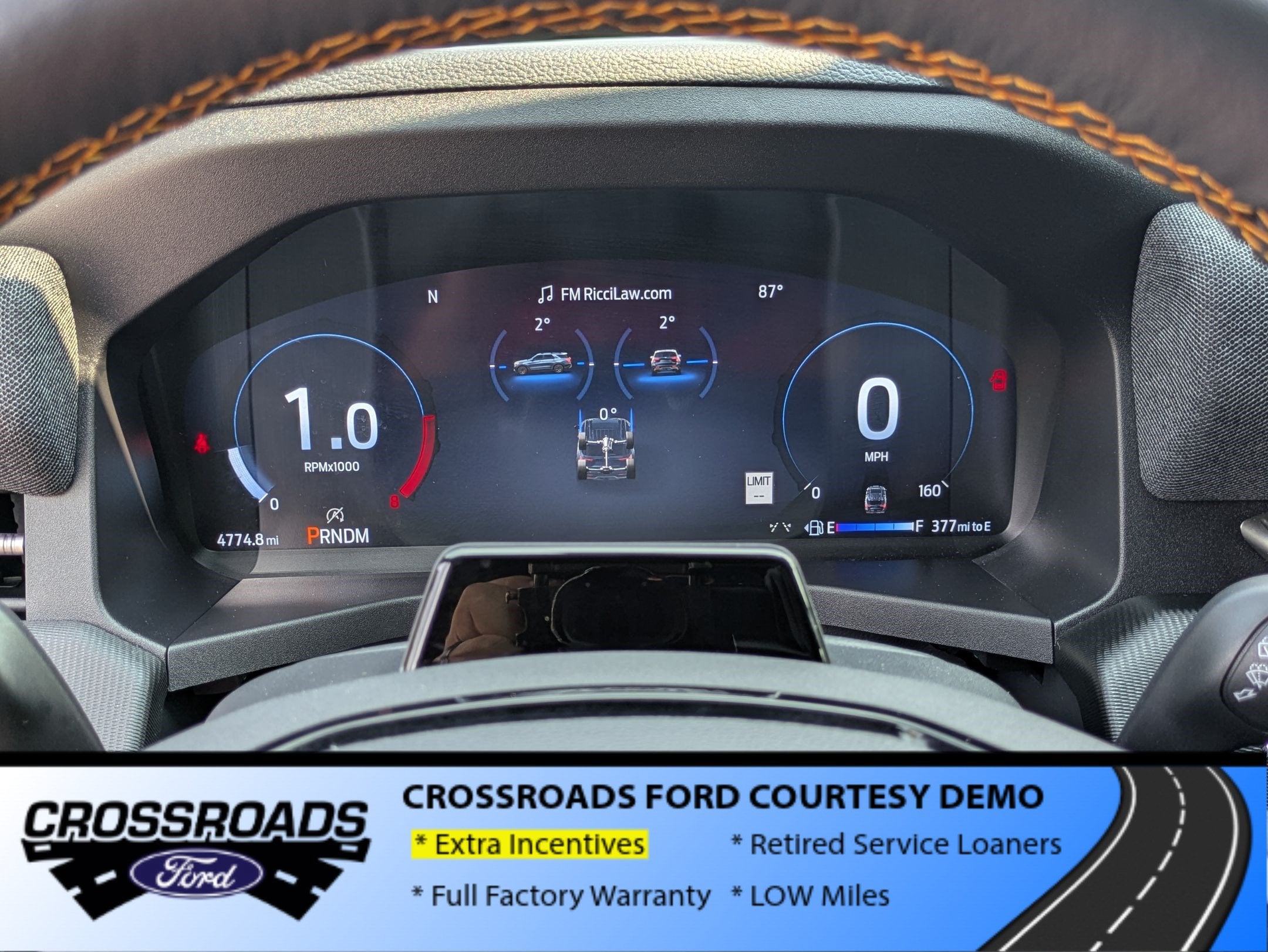 2026 Ford Explorer Tremor - Crossroads Courtesy Demo