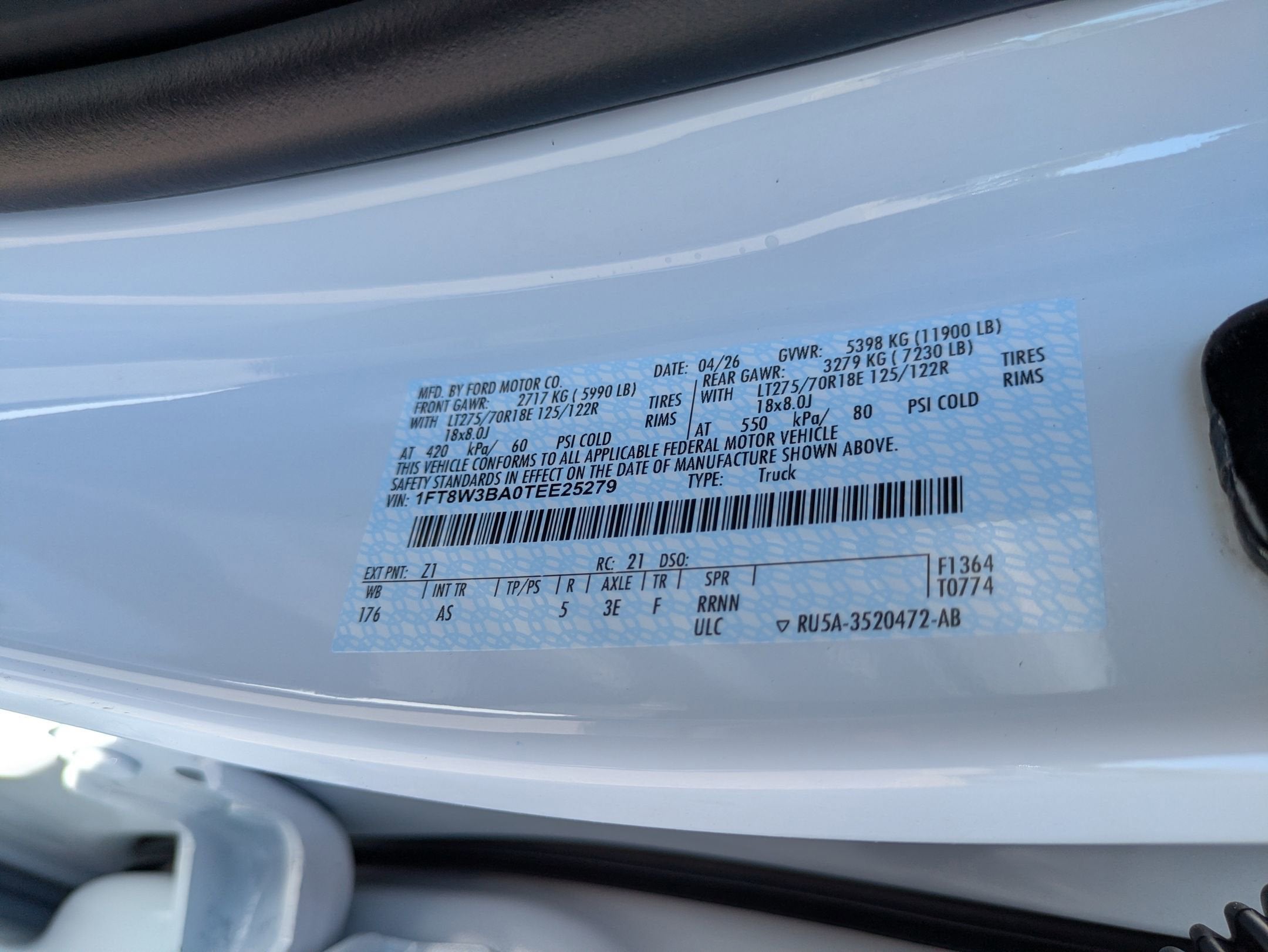2026 Ford Super Duty F-350 SRW XL