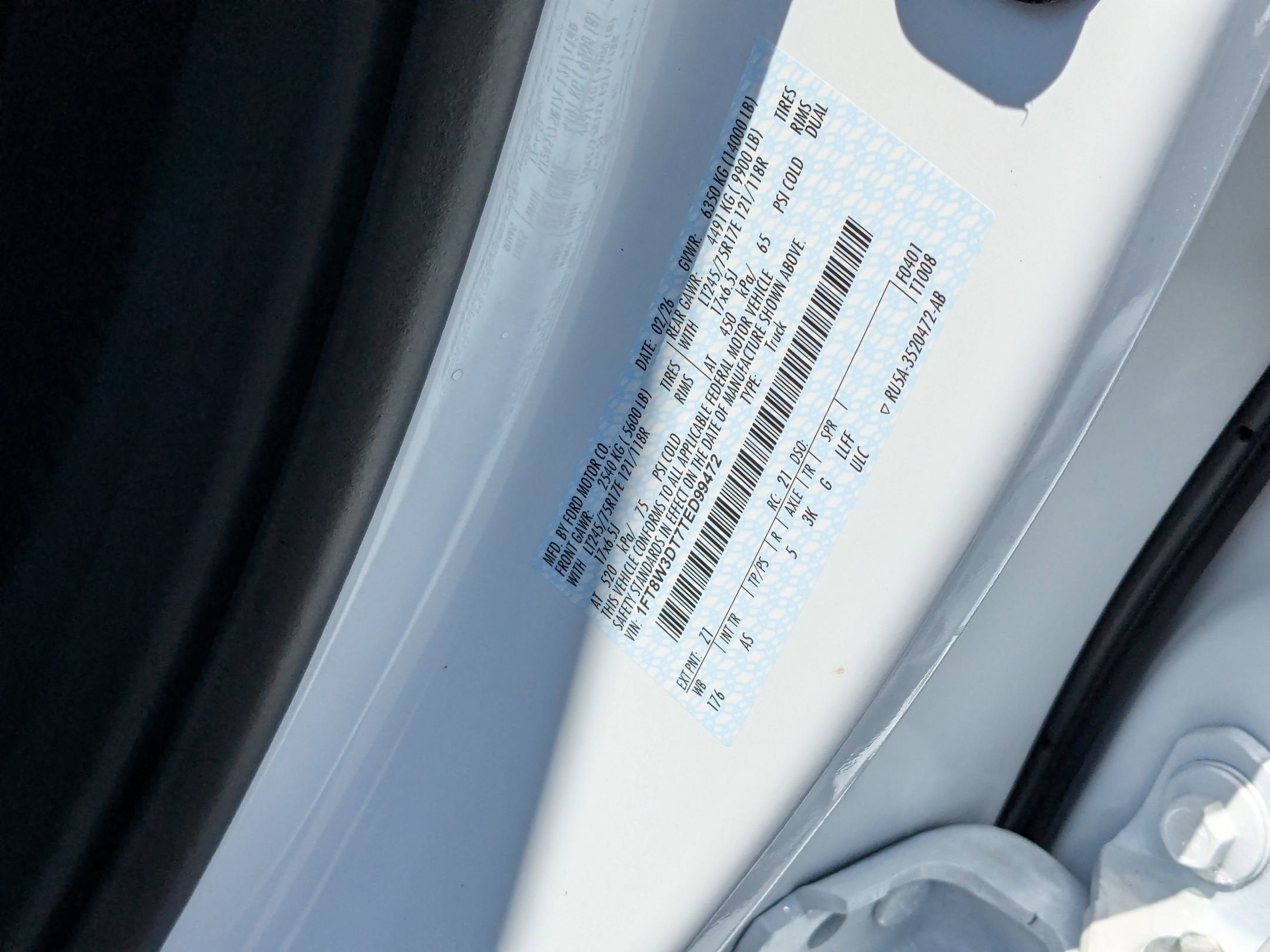 2026 Ford Super Duty F-350 DRW XL