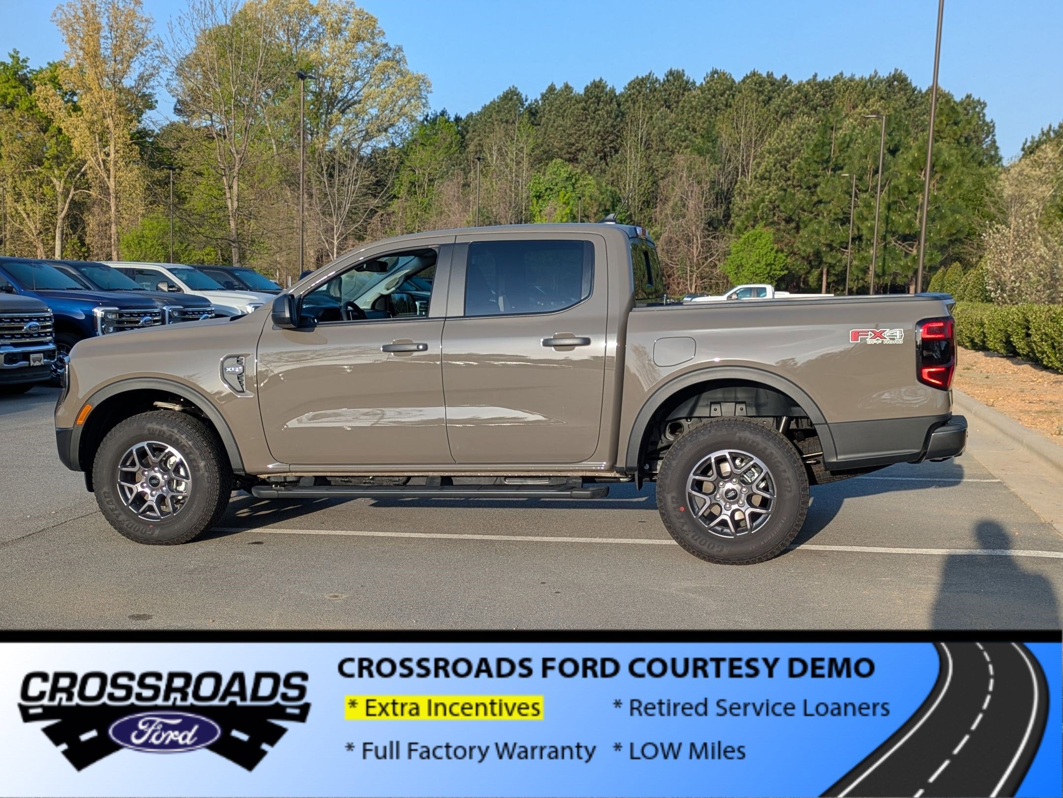 2025 Ford Ranger XLT - Crossroads Courtesy Demo