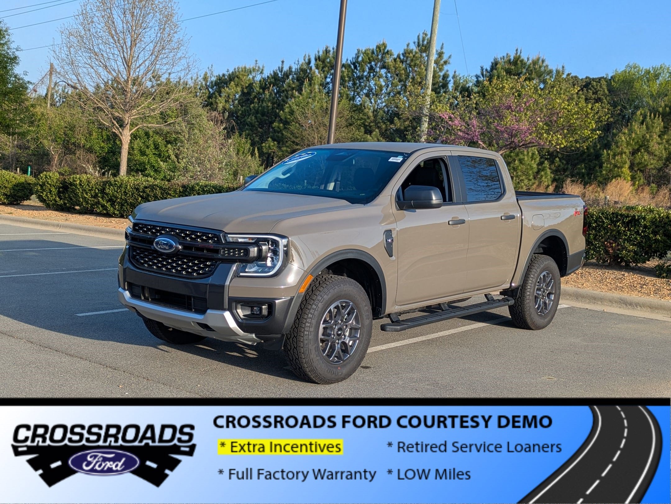 2025 Ford Ranger XLT - Crossroads Courtesy Demo