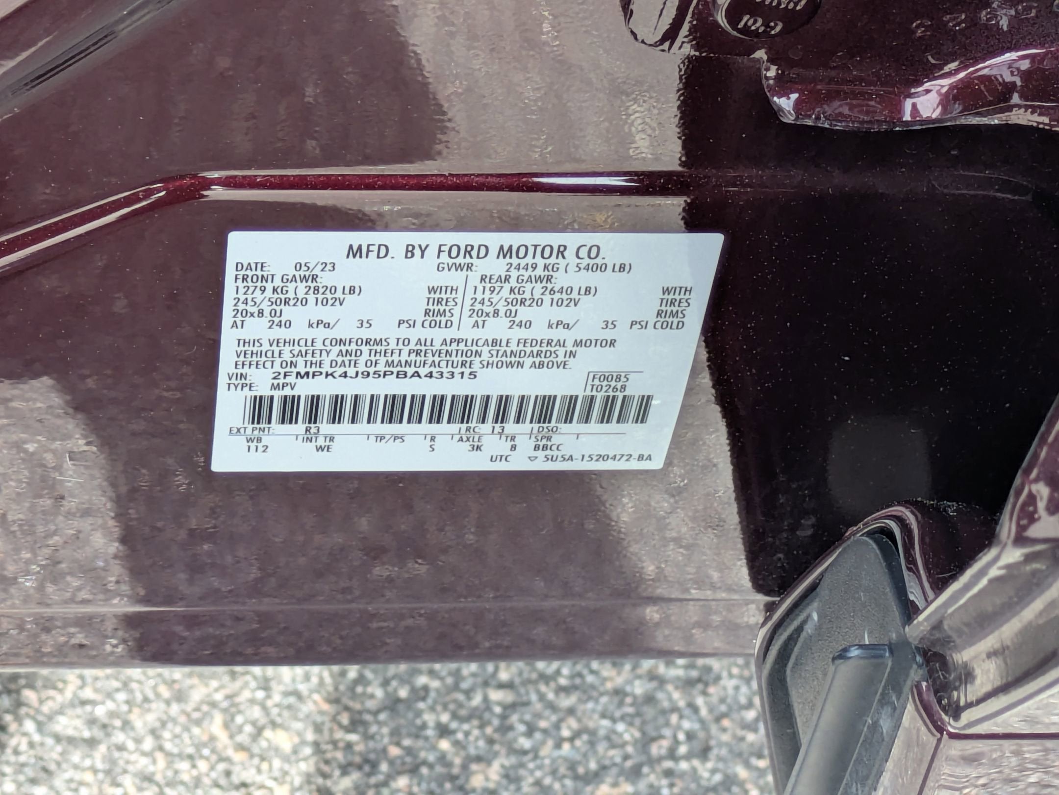 2023 Ford Edge ST Line