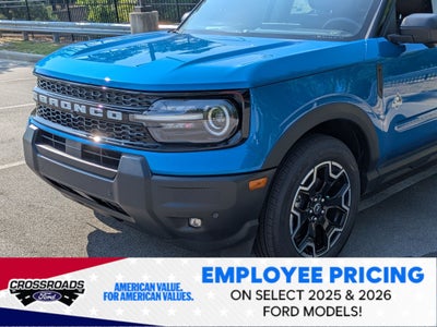 2026 Ford Bronco Sport Outer Banks - Crossroads Courtesy Demo