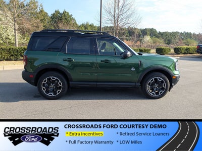 2025 Ford Bronco Sport Outer Banks - Crossroads Courtesy Demo