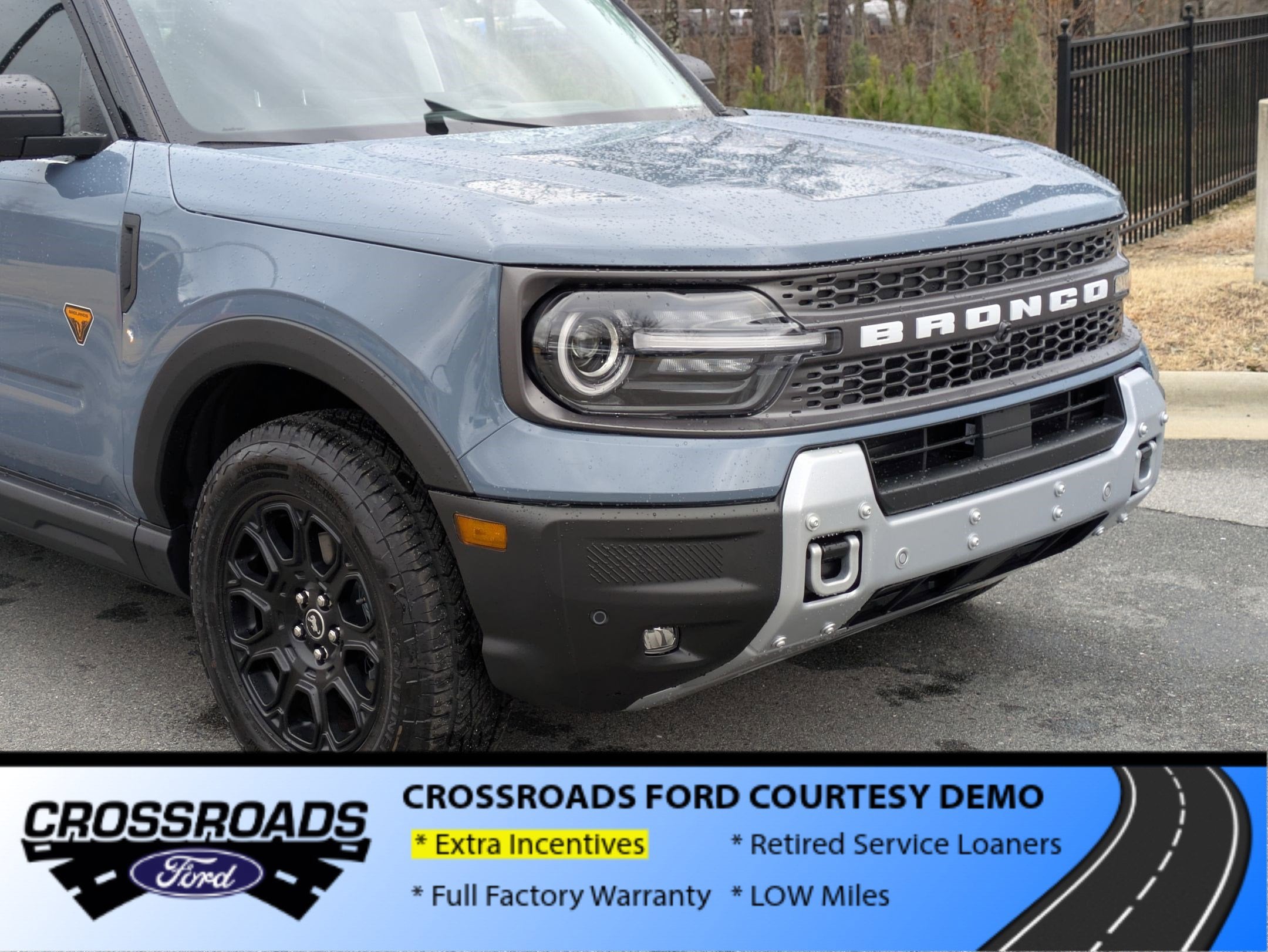 2025 Ford Bronco Sport Badlands - Crossroads Courtesy Demo