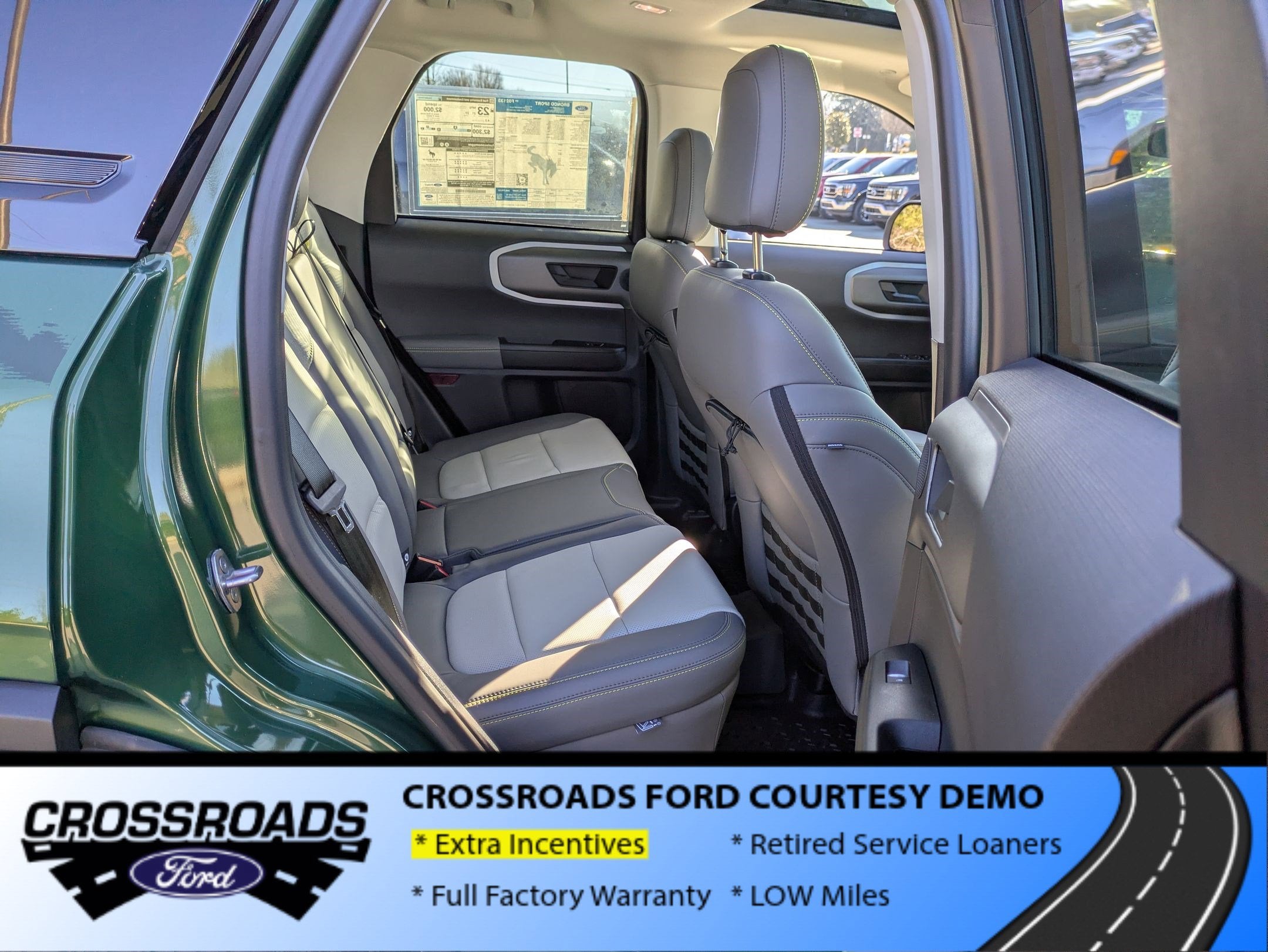 2025 Ford Bronco Sport Badlands - Crossroads Courtesy Demo