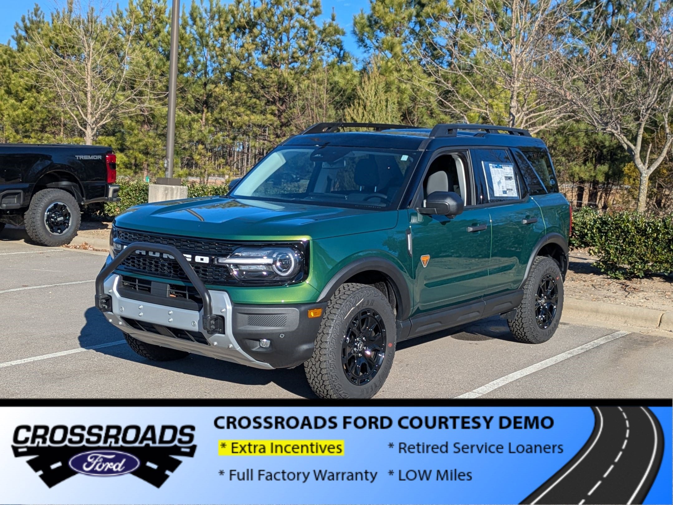 2025 Ford Bronco Sport Badlands - Crossroads Courtesy Demo