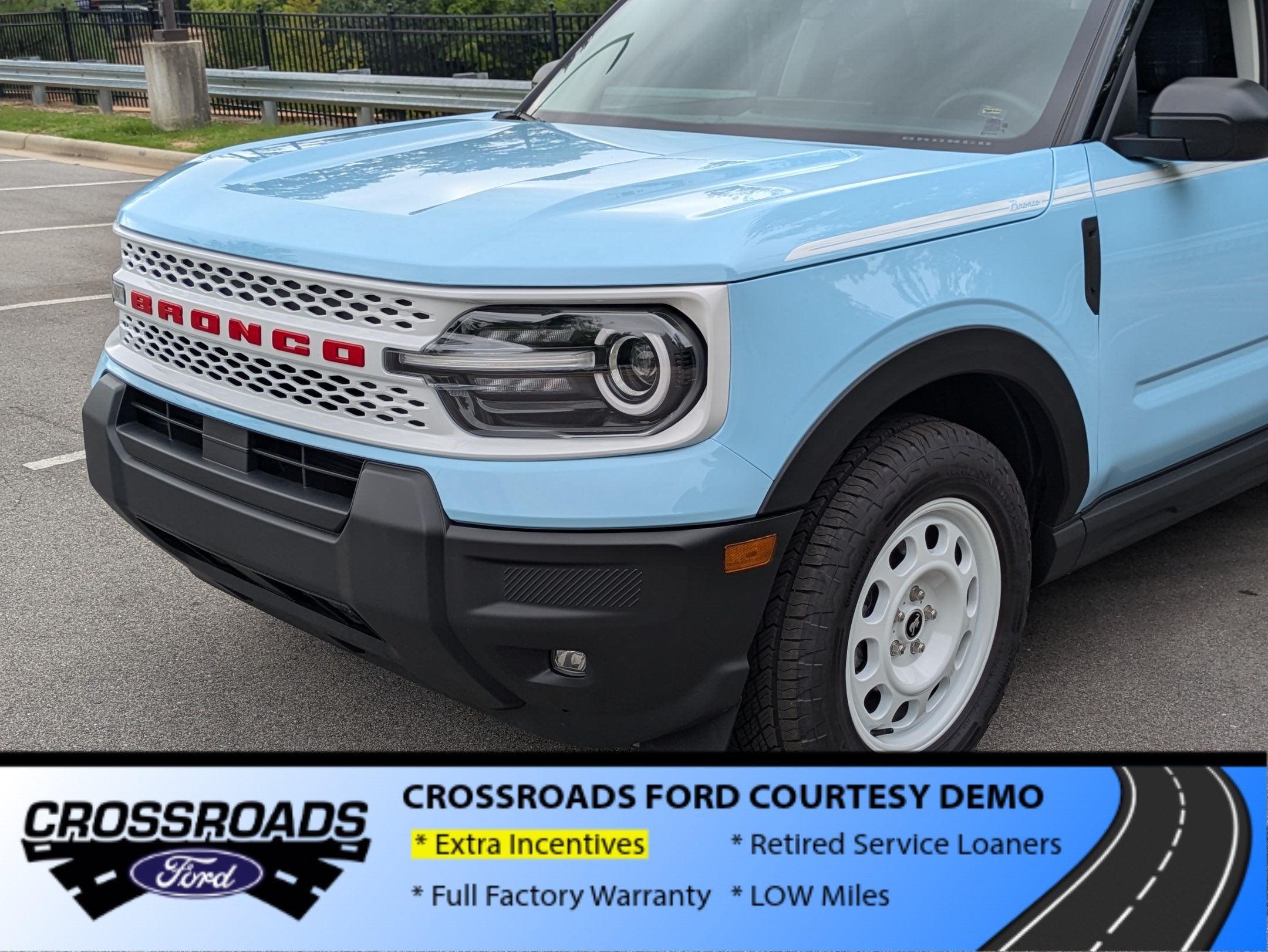 2026 Ford Bronco Sport Heritage - Crossroads Courtesy Demo