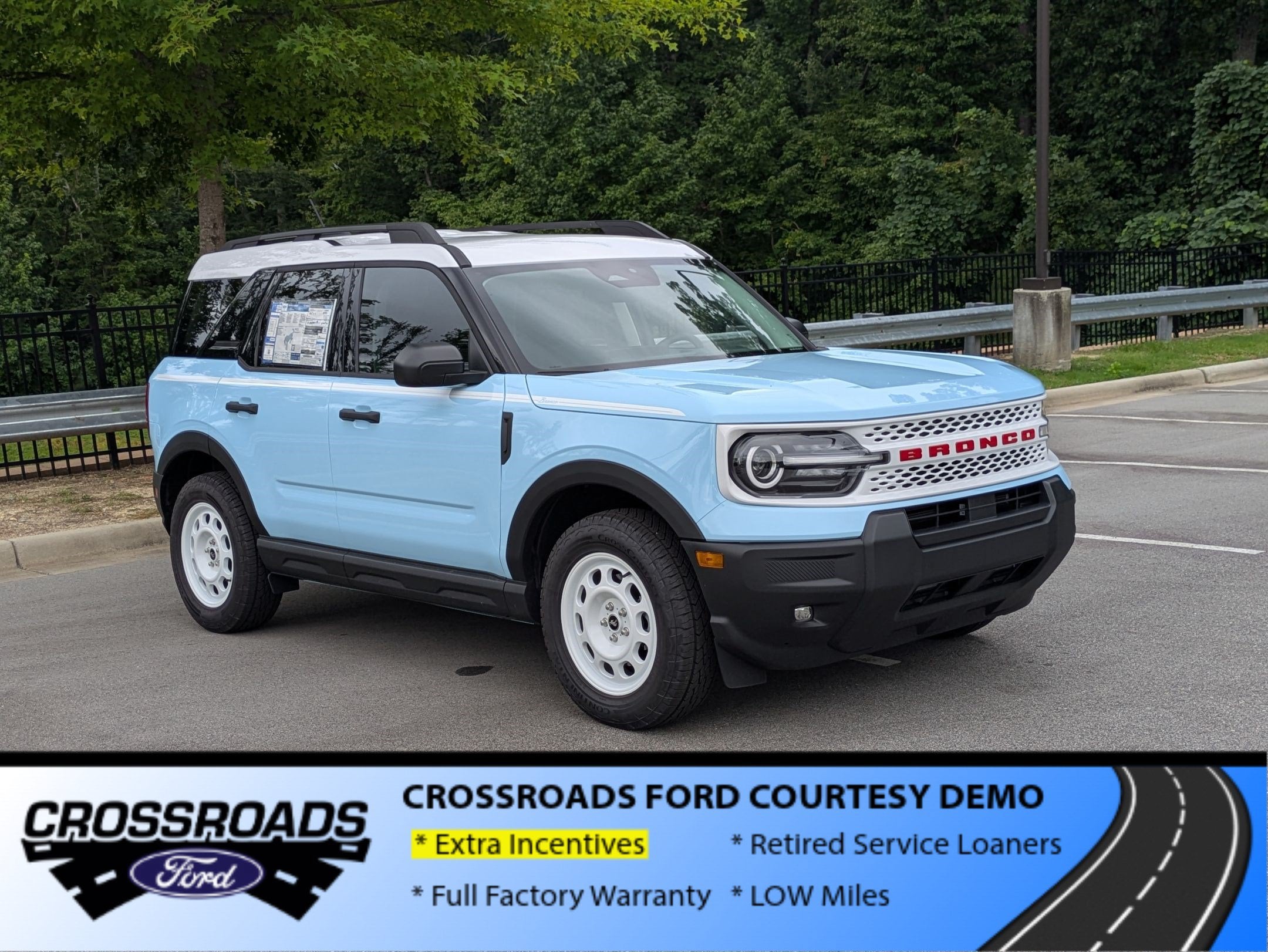 2026 Ford Bronco Sport Heritage - Crossroads Courtesy Demo
