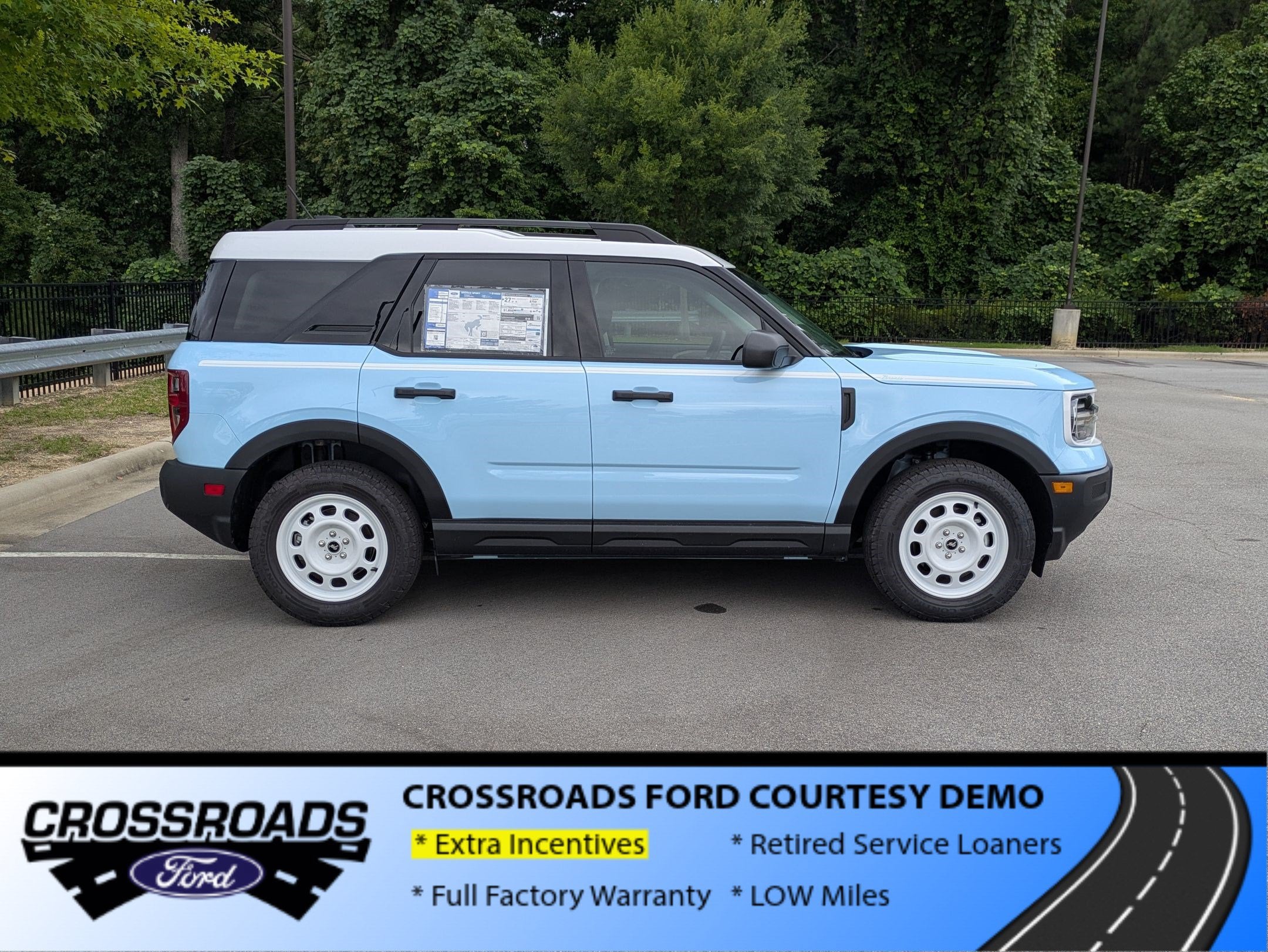 2026 Ford Bronco Sport Heritage - Crossroads Courtesy Demo