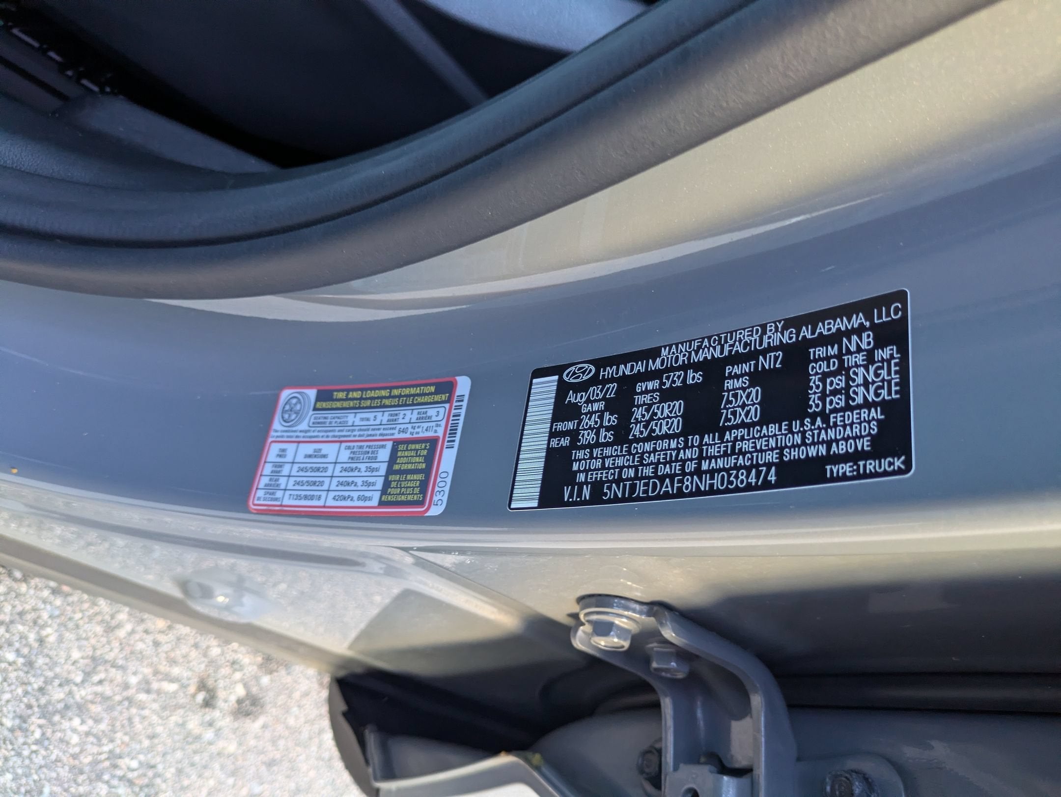 2022 Hyundai Santa Cruz Limited