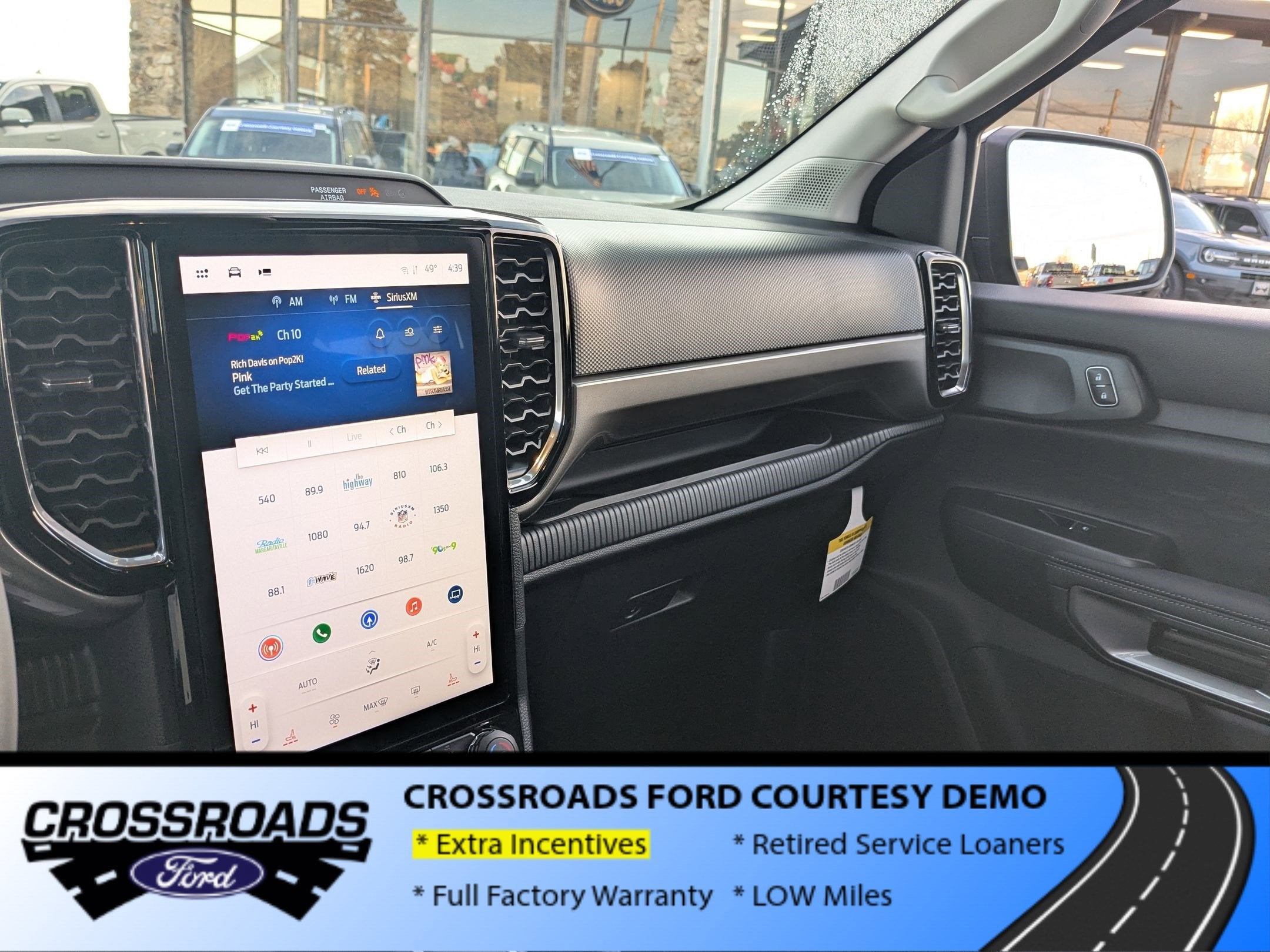 2025 Ford Ranger XLT - Crossroads Courtesy Demo