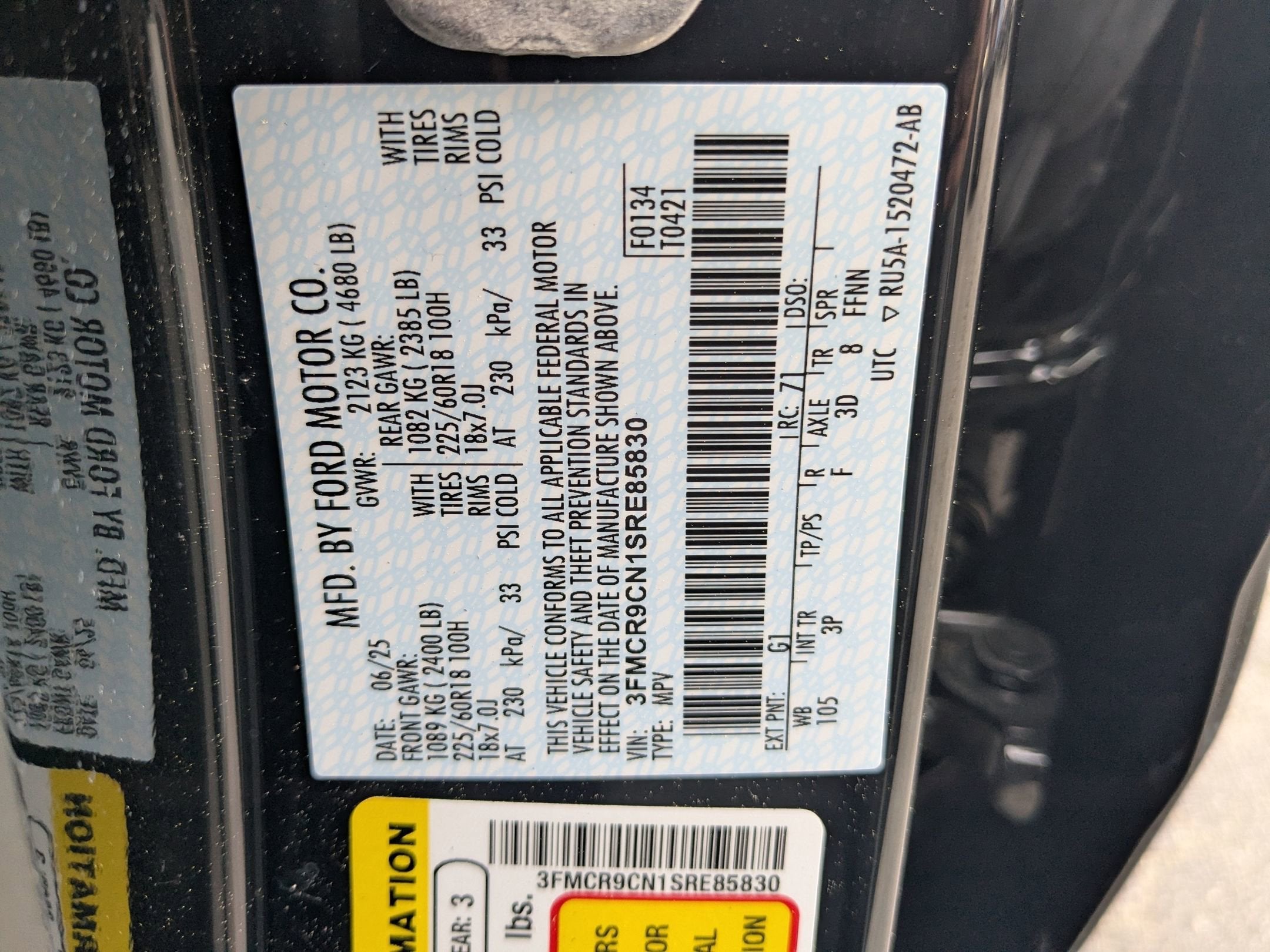 2025 Ford Bronco Sport Outer Banks