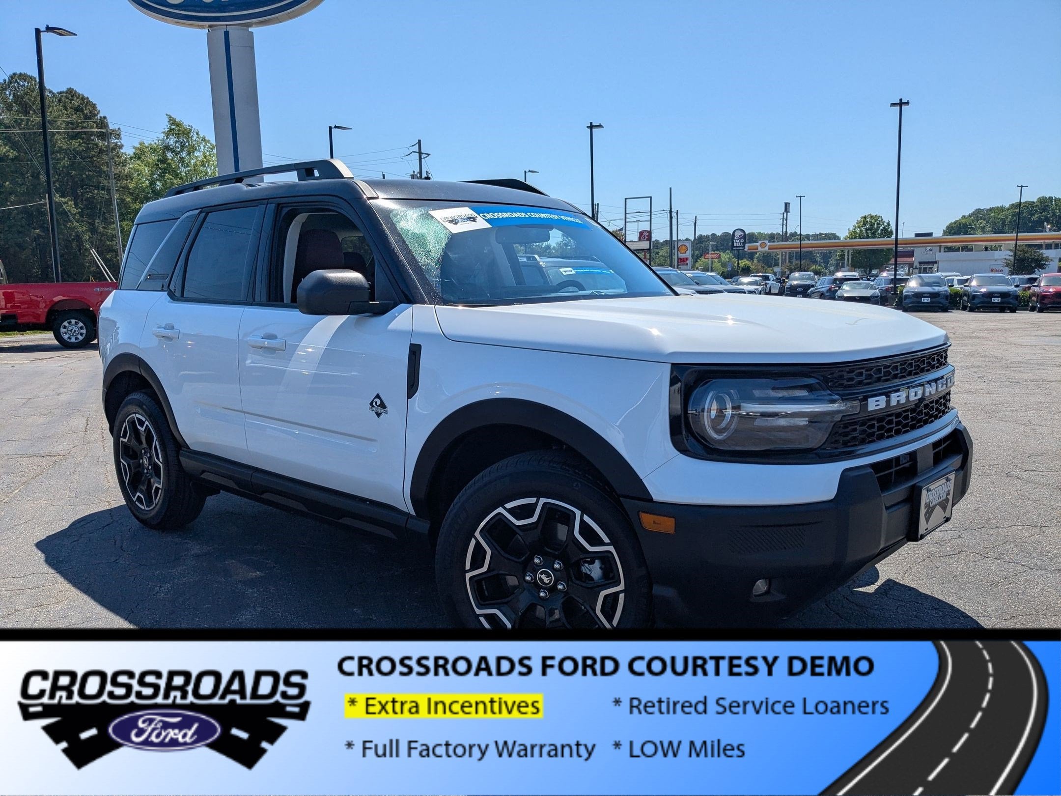 2025 Ford Bronco Sport Outer Banks - Crossroads Courtesy Demo