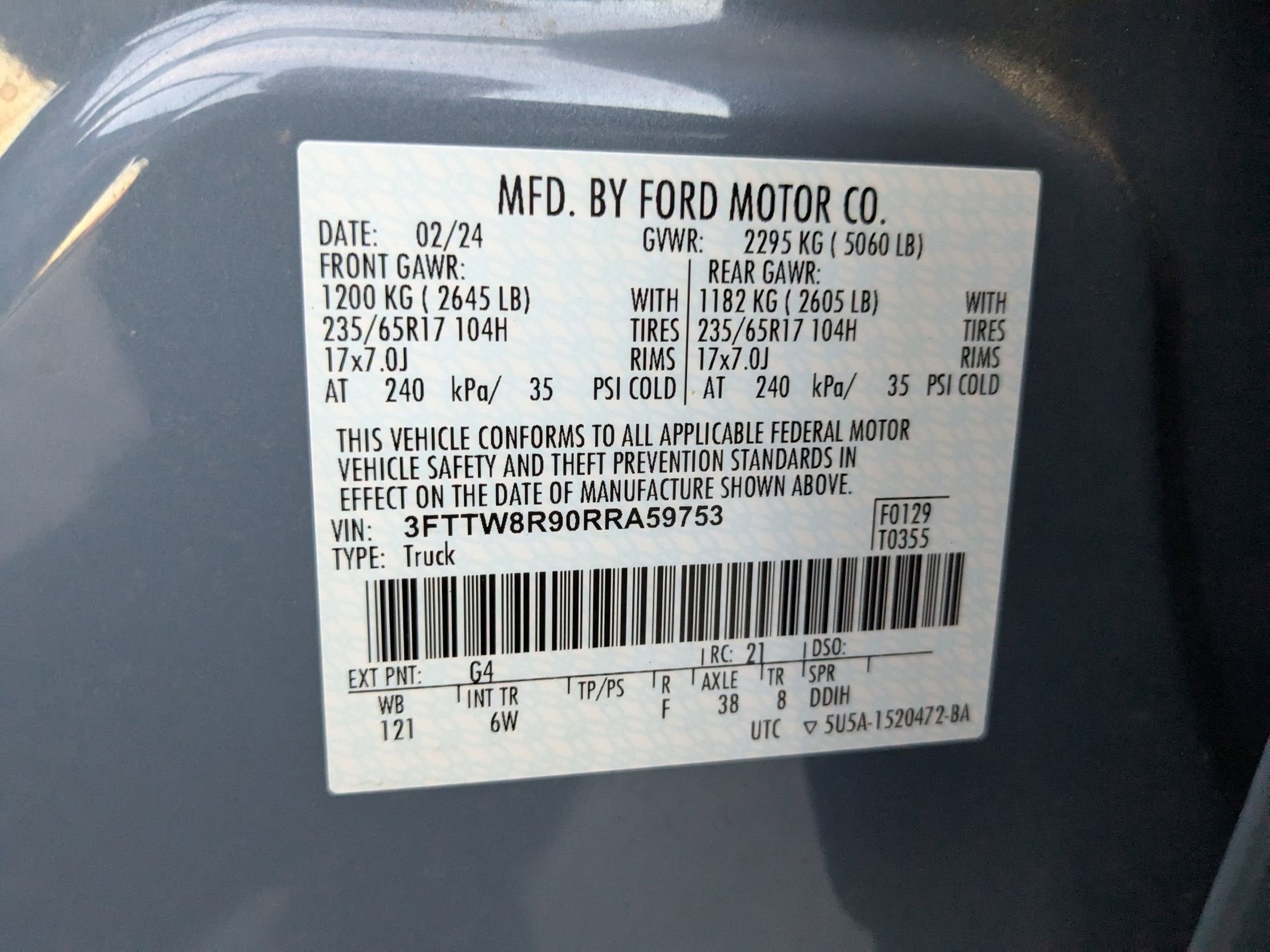 2024 Ford Maverick LARIAT Advanced