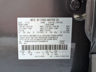 2026 Ford Explorer Platinum