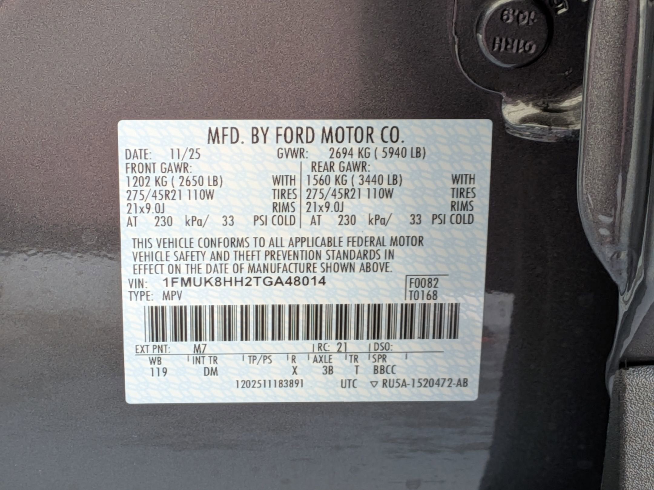 2026 Ford Explorer Platinum