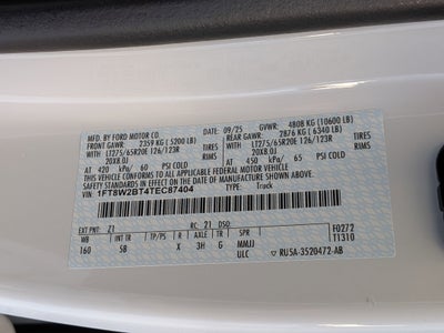 2026 Ford Super Duty F-250 SRW LARIAT