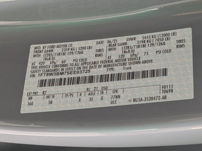 2025 Ford Super Duty F-350 SRW LARIAT