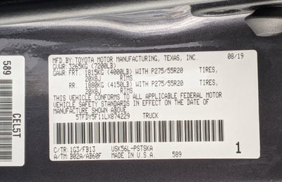 2020 Toyota Tundra 4WD SR5