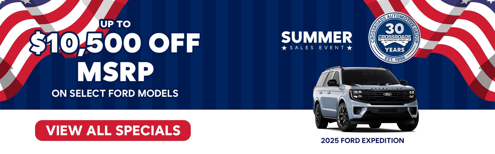 Up to $10,500 Off MSRP in Henderson, NC