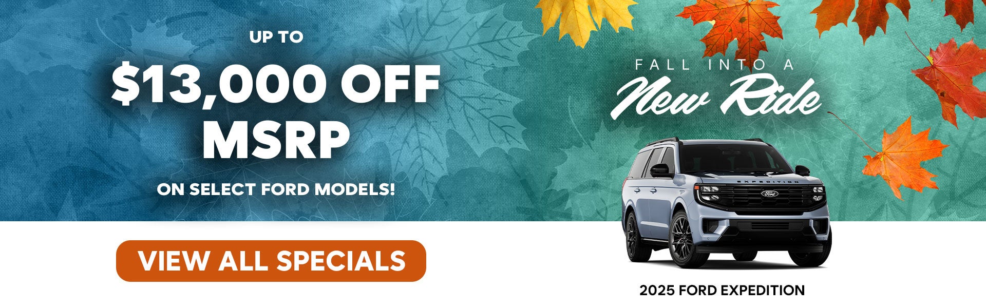 Up to $13,000 Off MSRP
